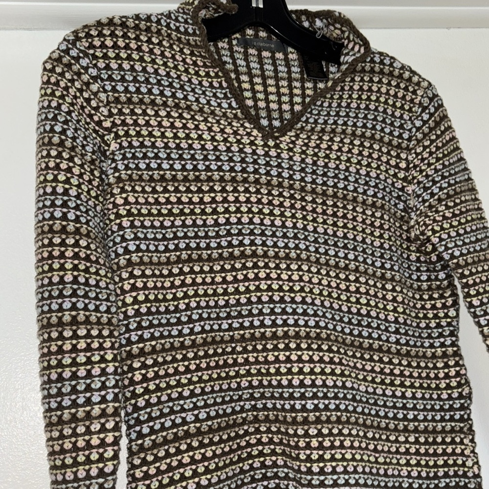 Liz Claiborne beautiful pastel sweater size S